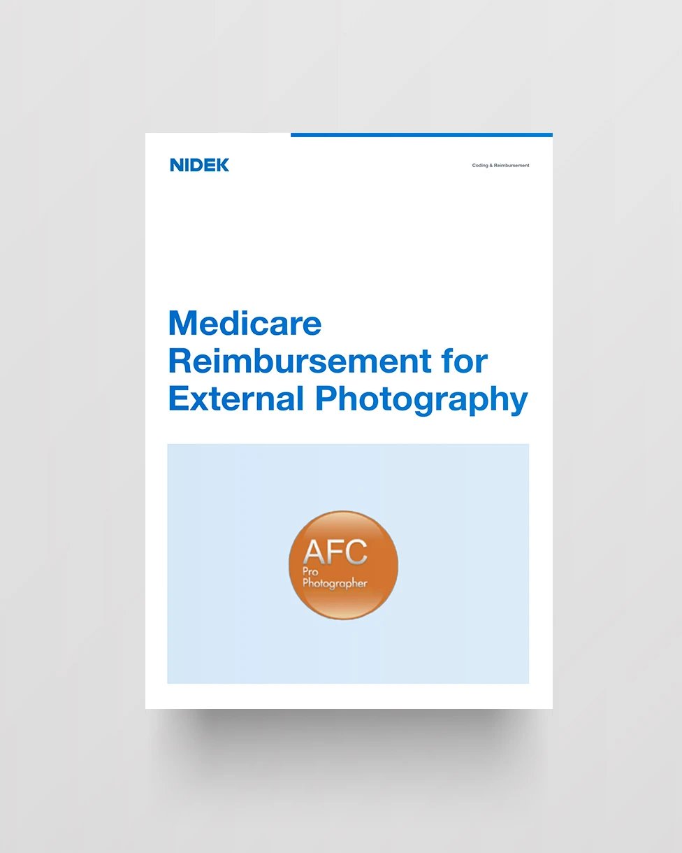 Medicare Reimbursement for External Photography with NIDEK AFC