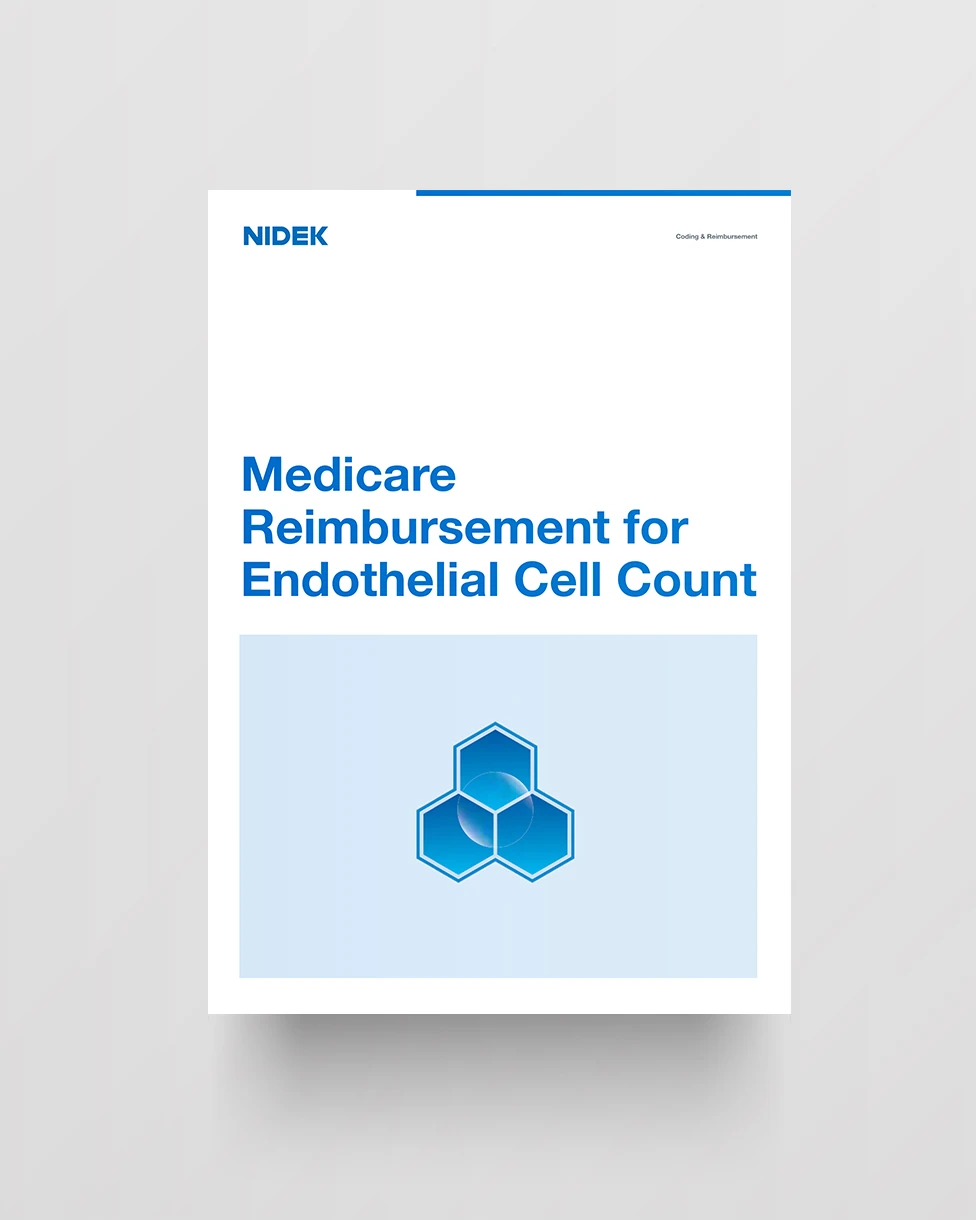 Medicare Reimbursement for Endothelial Cell Count