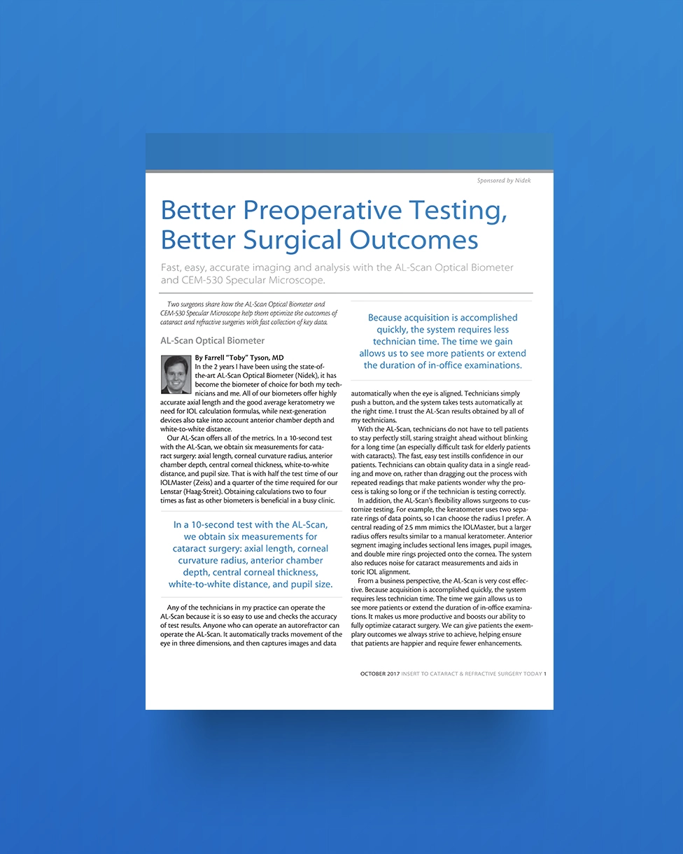 Better Preoperative Testing, Better Surgical Outcomes