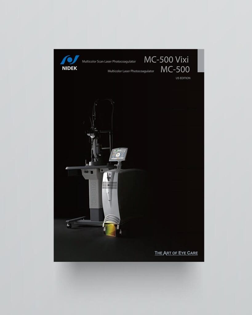 Nidek Mc-500 &Amp; 500 Vixi: Multicolor Laser Photocoagulator