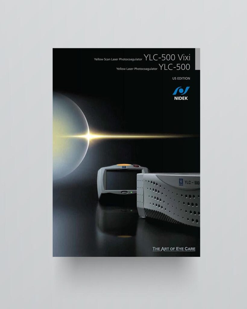Nidek Ylc-500/500 Vixi: Yellow Laser Photocoagulator