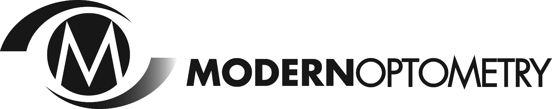 A Logo Featuring A Circular Design With A Stylized &Quot;M&Quot; Inside, Followed By The Text &Quot;Modern Optometry&Quot; In Bold, Uppercase Letters. The Entire Logo Is In Black, Emphasizing Its Connection To Advanced Nidek Technology.