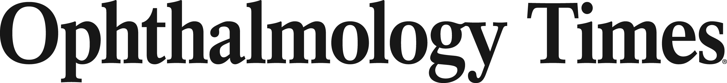The Image Is Of The &Quot;Ophthalmology Times&Quot; Logo, Featuring The Publication'S Name Written In A Sophisticated Serif Font, With Nidek Subtly Incorporated Into The Backdrop.